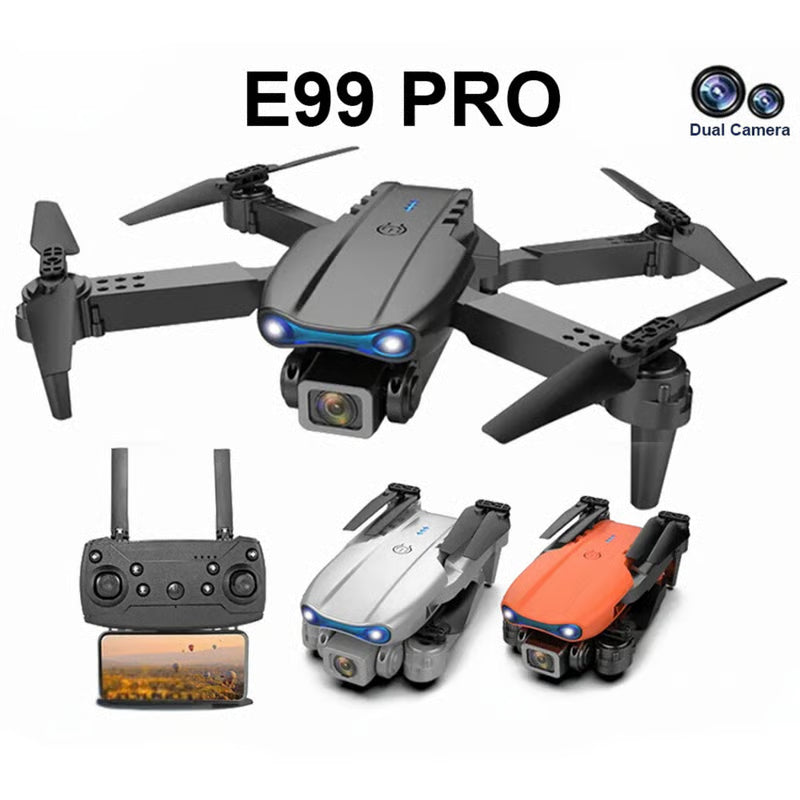 Drone E99 Pro avec 4K HD caméra - Noir